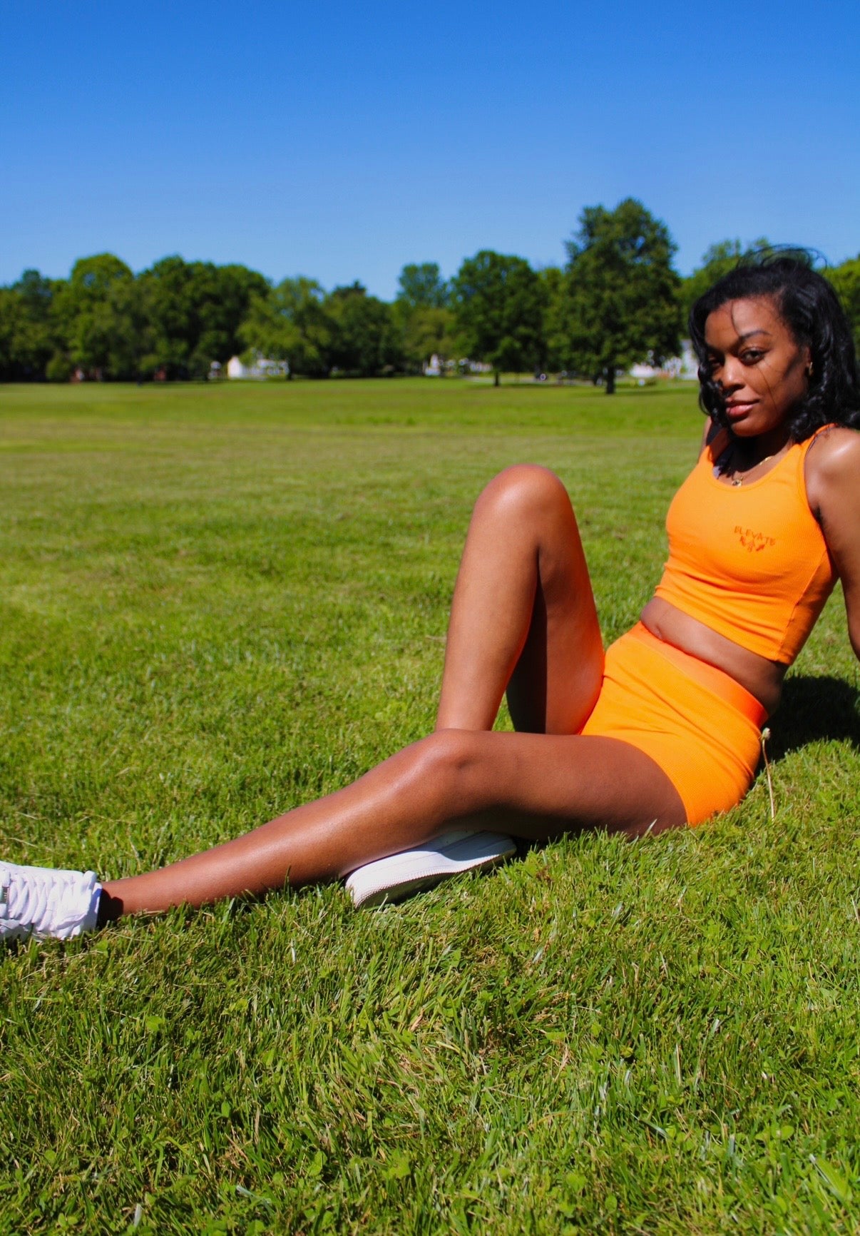 Elevate Orange Ladies Set