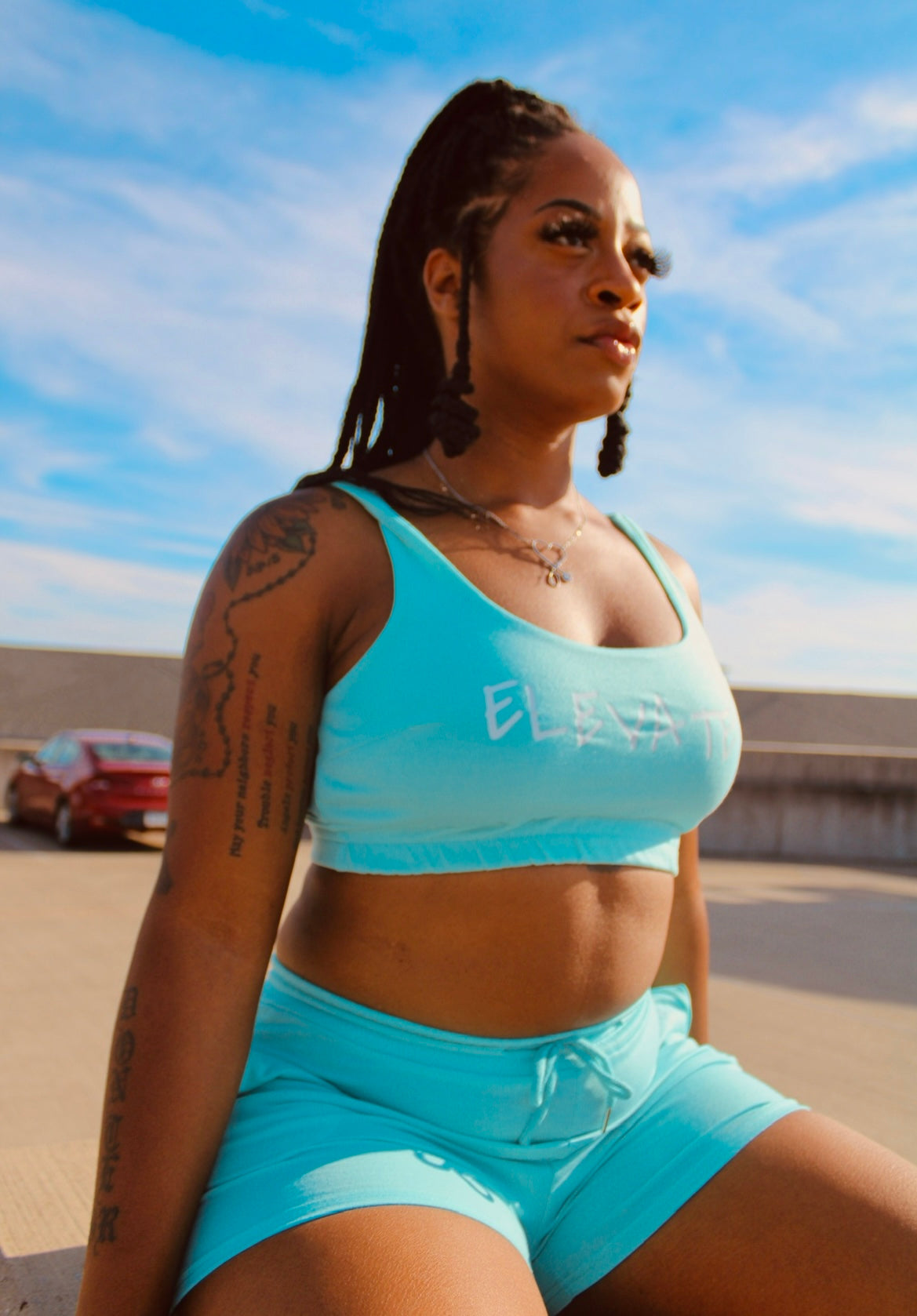 Elevate Queens Shorts Set